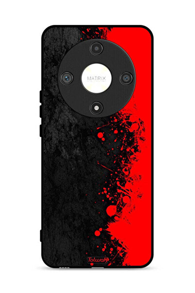 Tolwak غطاء حماية لهاتف Honor X9b 5G بنمط تجريدي
