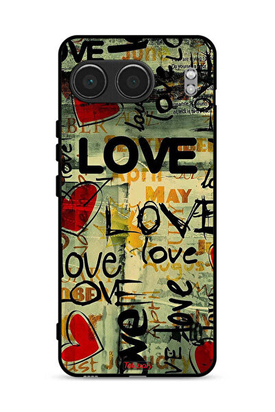 Tolwak غطاء حماية لهاتف OnePlus Nord 4 5G مع علامات الحب