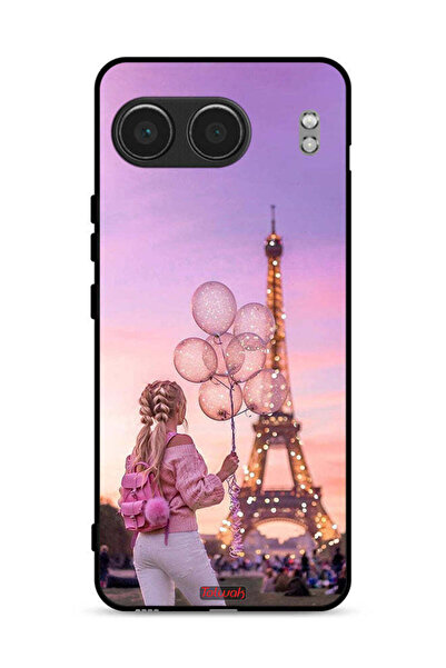 Tolwak غطاء حماية لهاتف OnePlus Nord 4 5G بطبعة فتاة تحمل بالونات