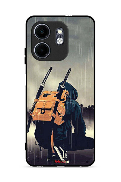 Tolwak غطاء حماية لهاتف Infinix Hot 50i 4G برسومات سيف ساموراي الرقمية