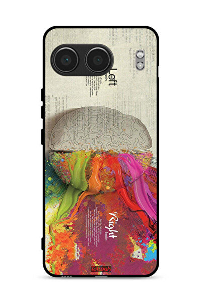 Tolwak غطاء حماية لهاتف OnePlus Nord 4 5G بتصميم تجريدي لعلم الدماغ