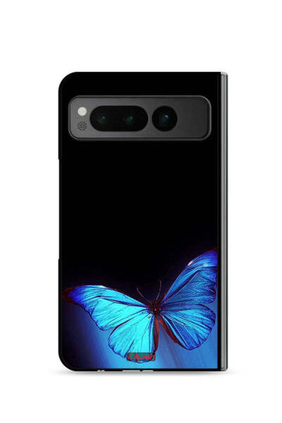 Tolwak غطاء حماية لهاتف جوجل بيكسل فولد 5G برسومات الفراشات