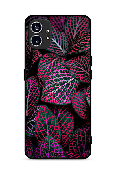 Tolwak غطاء حماية لهاتف Nothing Phone (1) 5G بنقشة أوراق سالجا