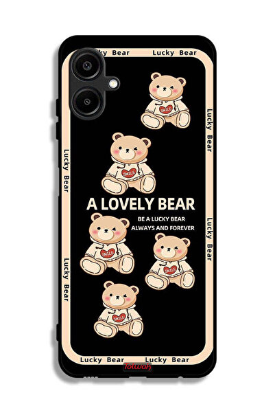 Tolwak غطاء حماية لهاتف سامسونج جالاكسي A06 4G - دب جميل