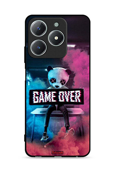 Tolwak غطاء حماية لهاتف Realme C61 4G Game Over