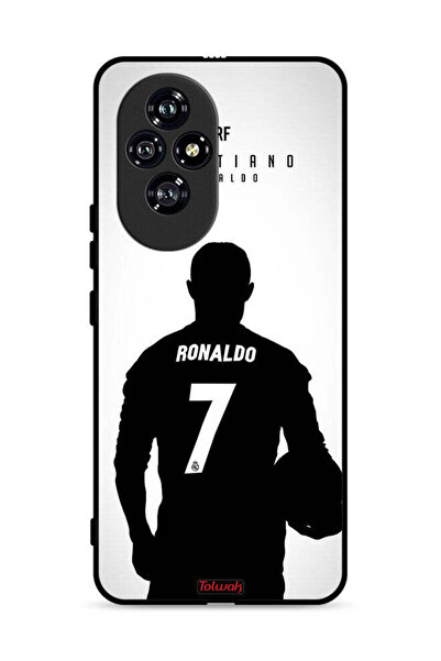 Tolwak غطاء حماية لهاتف Honor 200 5G بقناع كريستيانو رونالدو