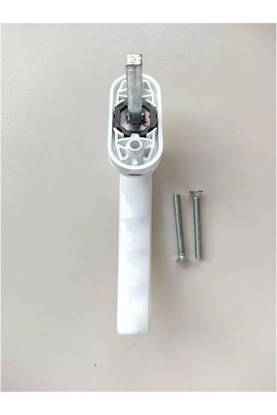 STOREMAX Λαβή παραθύρου PVC Pimapen Λαβή πόρτας μπαλκονιού (2, ΛΕΥΚΟ)