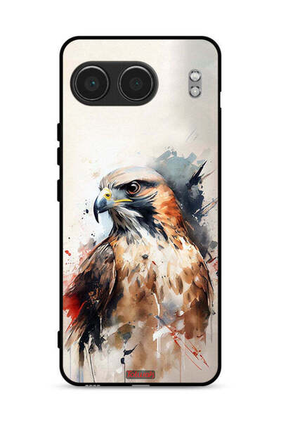 Tolwak غطاء حماية لهاتف OnePlus Nord 4 5G بتصميم فن تجريدي نسر