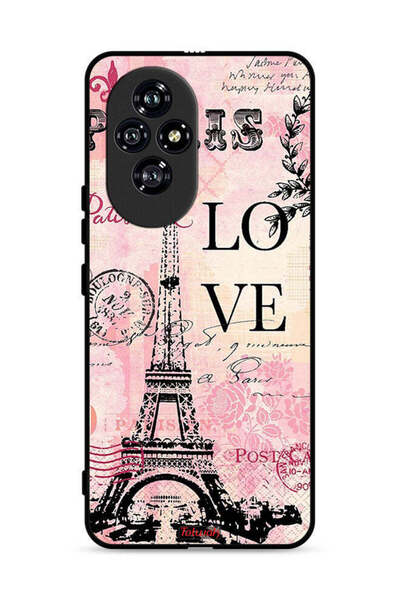 Tolwak غطاء حماية لهاتف Honor 200 5G بطبعة باريس لوف