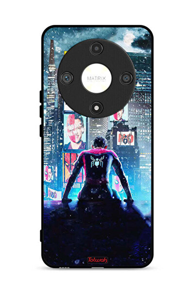 Tolwak غطاء حماية لهاتف Honor X9b 5G بتصميم Spider Man