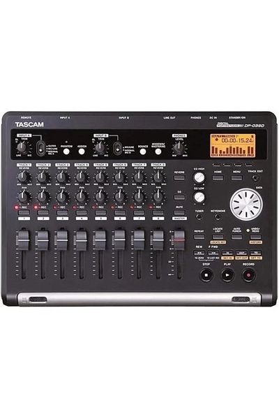 TASCAM Dp-03sd Digital 8-Channel Fader-Controlled Portastudio