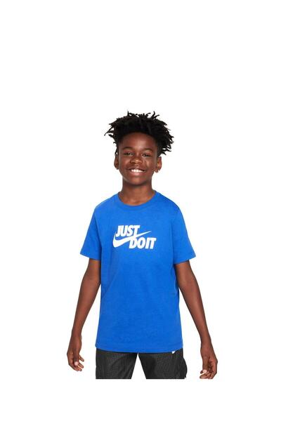 Nike Sportswear Children's Blue Casual Style T-Shirt