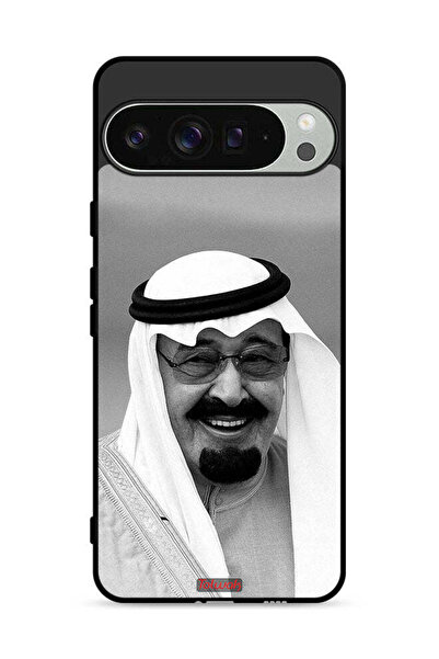 Tolwak غطاء حماية لجهاز جوجل بيكسل 9 برو إكس إل صورة الملك عبد الله مبتسمًا