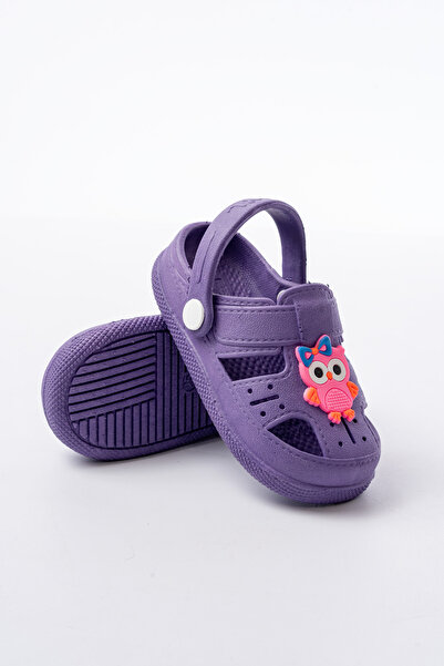 Krowaz Armour Güvenli Günlük Lila Kaydırmaz Taban Hayvan Figürlü Yuvarlak Tok...