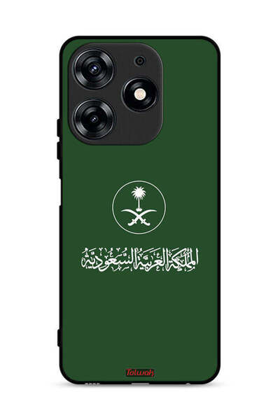Tolwak غطاء حماية لهاتف تكنو سبارك 10 برو 4G، تصميم المملكة العربية السعودية