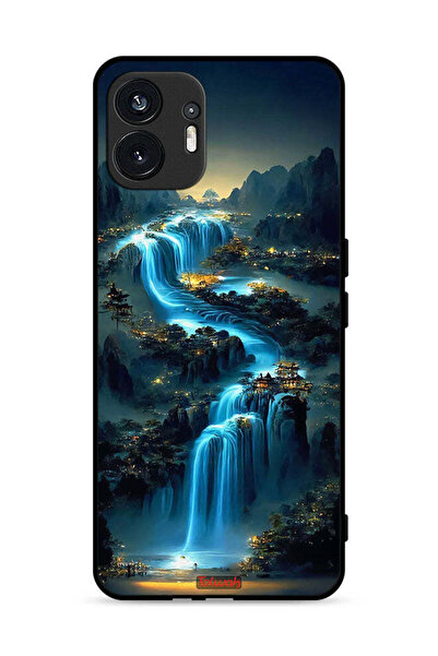 Tolwak Nothing Phone (2) 5G Protective Case Cover Waterfall Art