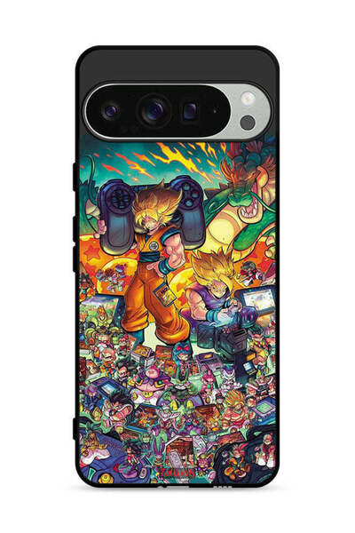 Tolwak غطاء حماية لجهاز Google Pixel 9 Pro XL برسومات فنية للاعب