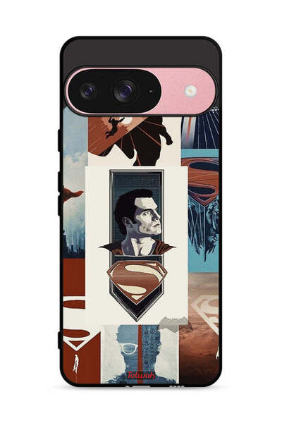 Tolwak غطاء حماية لهاتف Google Pixel 9 برسومات سوبرمان