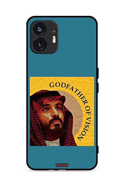 Tolwak Nothing Phone (2) 5G Protective Case Cover Godfather Of Vision