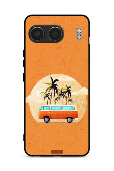 Tolwak غطاء حماية لهاتف OnePlus Nord 4 5G برسومات حافلة فنية