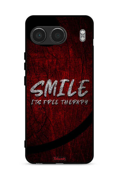 Tolwak غطاء حماية لهاتف OnePlus Nord 4 5G Smile Its Free Therapy
