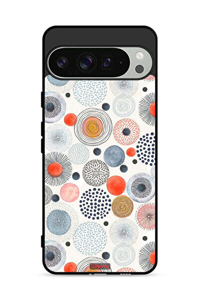 Tolwak غطاء حماية لجهاز Google Pixel 9 Pro بنقشة زهور قطنية