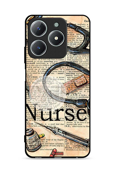 Tolwak غطاء حماية لهاتف Realme C63 4G - أدوات ممرضة عتيقة