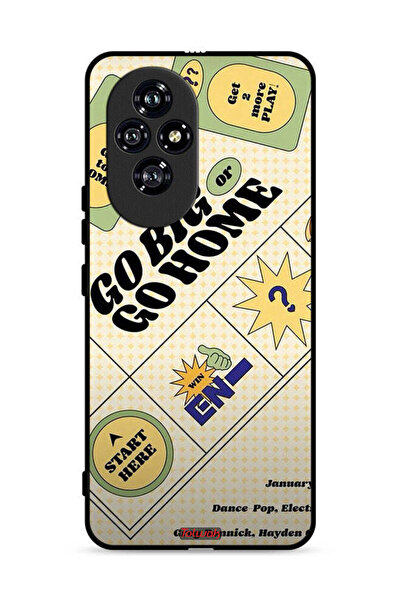 Tolwak Honor 200 5G Protective Case Cover Go Big Or Go Home