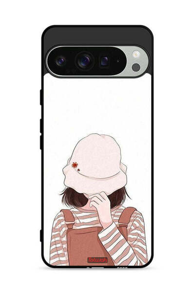 Tolwak غطاء حماية لجهاز Google Pixel 9 Pro XL بغطاء إخفاء الوجه بالقبعة