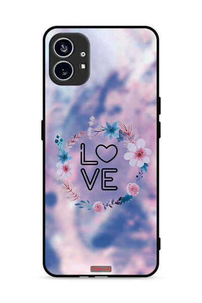 Tolwak غطاء حماية لهاتف Nothing Phone (1) 5G بتصميم خاتم Love In Flowers
