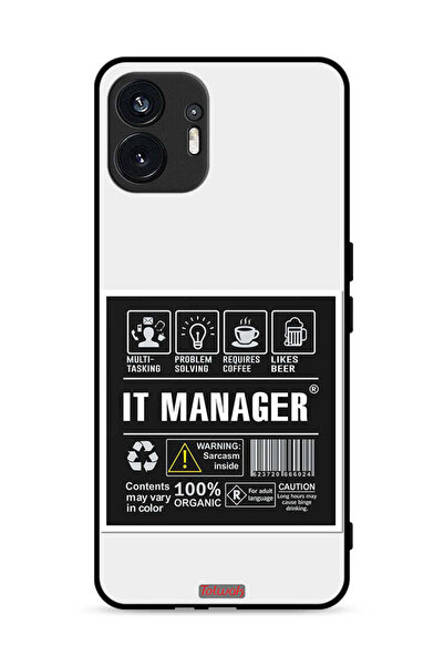 Tolwak Nothing Phone (2) 5G Protective Case Cover It Manager Sticker