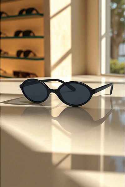 CHANCE GİFT Women's Sunglasses Popular Model Different Style Uv400 Protection Vintage Oval Glasses