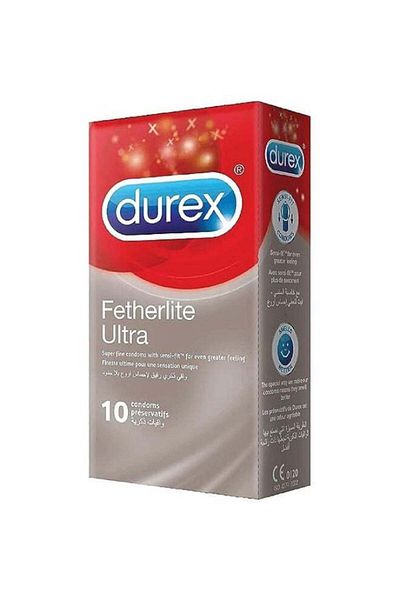 Durex Feather Light Ultra Latex Pack (10 Pieces)