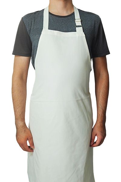 Ant Rotagrup Üniforma ve İş Elbiseleri Adjustable Ecru Kitchen Restaurant Chef Apron Without Pockets