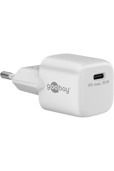 goobay | 59716 | Încărcător rapid USB-C PD GaN Nano (30W)