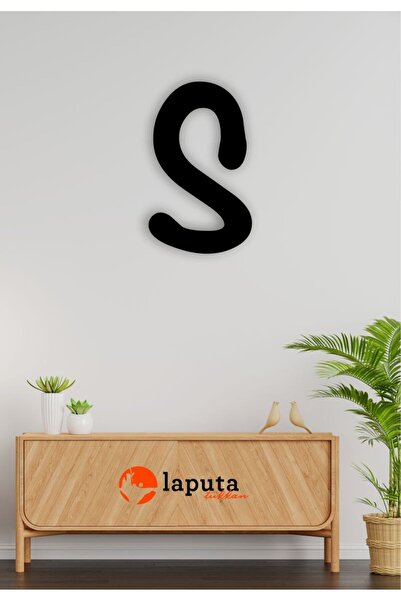 Laputa Tükkan Tamamlanabilir Duvar Yazısı - İsim Yazmak İçin Lazer Kesim Ahşa...