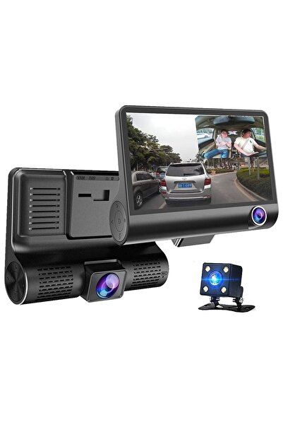 gaman Geniş Ekranlı Full HD 1080P Kameralı Araç İçi Kayıt Cihazı- Geri Görüş ...