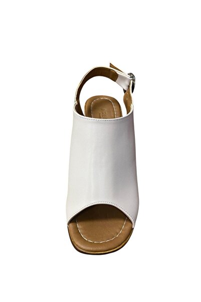 WHİTE LİNE Women's Heeled All Face Summer Shoes