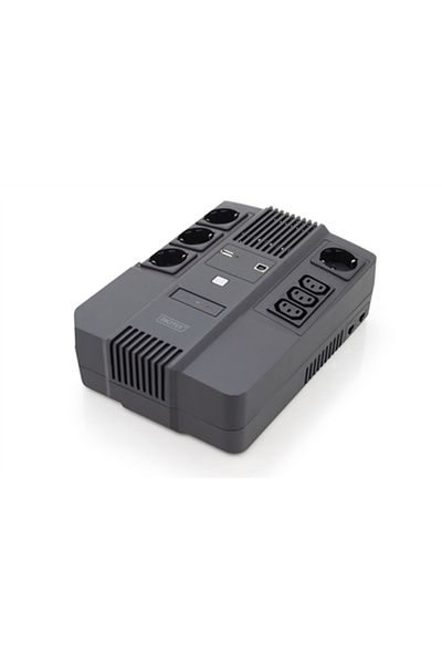 3 UPS Digitus All-in-One de 800 VA cu porturi USB și RJ45
