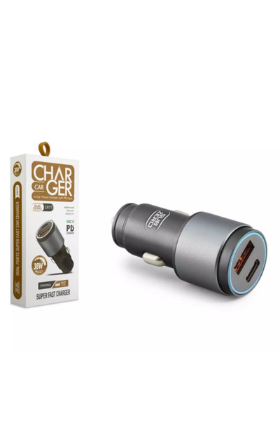 Subzero CR77 38W PD & USB Araç Şarj Cihazı | 3.4A Hızlı Şarj & Mini Tasarım U...