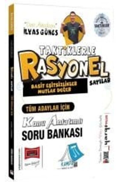 Yargı Yayınları Yargı YKS TYT AYT KPSS Taktiklerle Rasyonel Sayılar, Basit Eş...