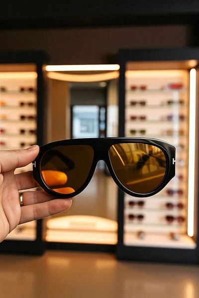 CHANCE GİFT Serenay Sunglasses Women Stylish Style Sunglasses Uv400 Protect Thick Frame Glasses