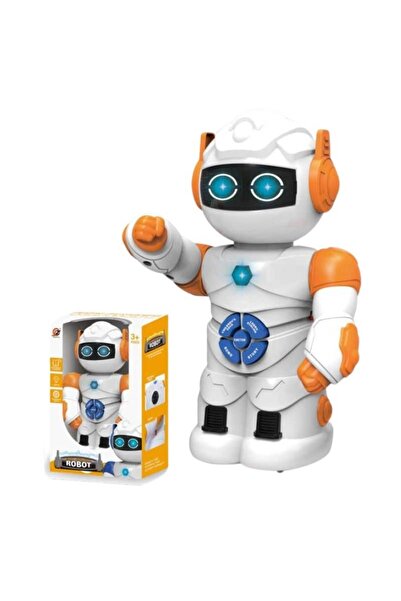 rexa روبوت التعليم المبكر المزود بالأضواء