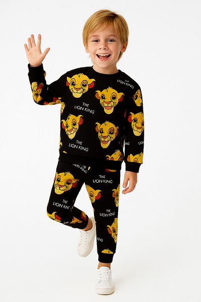 MAXI DRY Long Sleeve Seasonal Double Suit, Lion King Printed, 2-8 Years Old