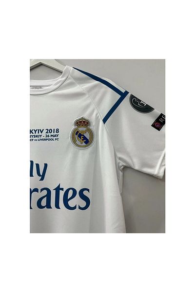 yenteks .Sergio Ramos. Real. Madrid. Tricou pentru adulți de culoare albă sezon 2017-16
