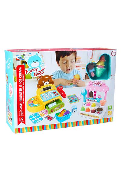 rexa Kids Cash Register & Ice Cream Shop Playset