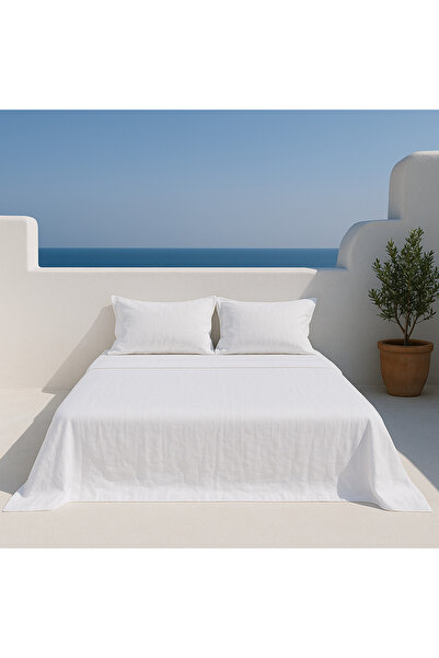 CHİLL Single Muslin Sheet Set |   100% Organic Cotton |   Pillow Case + Sheet |   160X240Cm