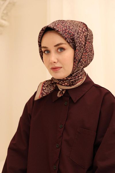 Silk Home Μεταξωτό μαντίλι Twill - 11464-05 Plum