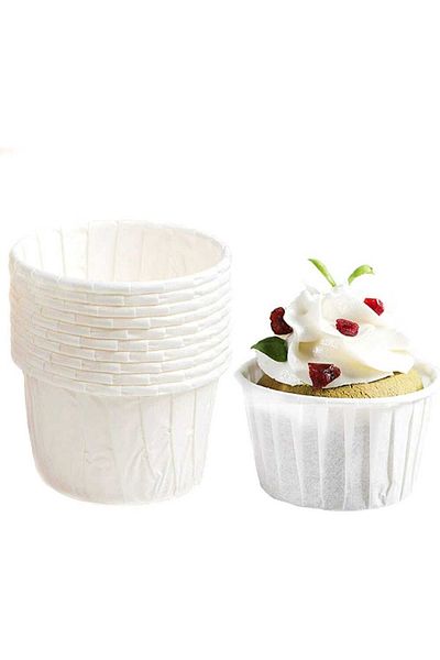CANSIN Muffin Cake Mold 50 Li White