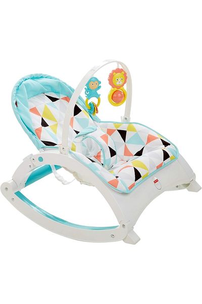 rexa Compact Baby Bouncer – Soft & Supportive Infant Seat (44 x 42.5 x 9 cm)